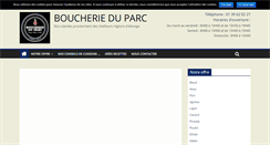 Desktop Screenshot of laboucherieduparc.com