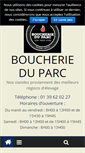 Mobile Screenshot of laboucherieduparc.com